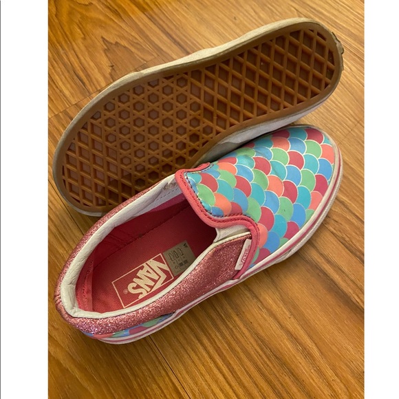 Girls “Mermaid” Vans - Picture 3 of 3